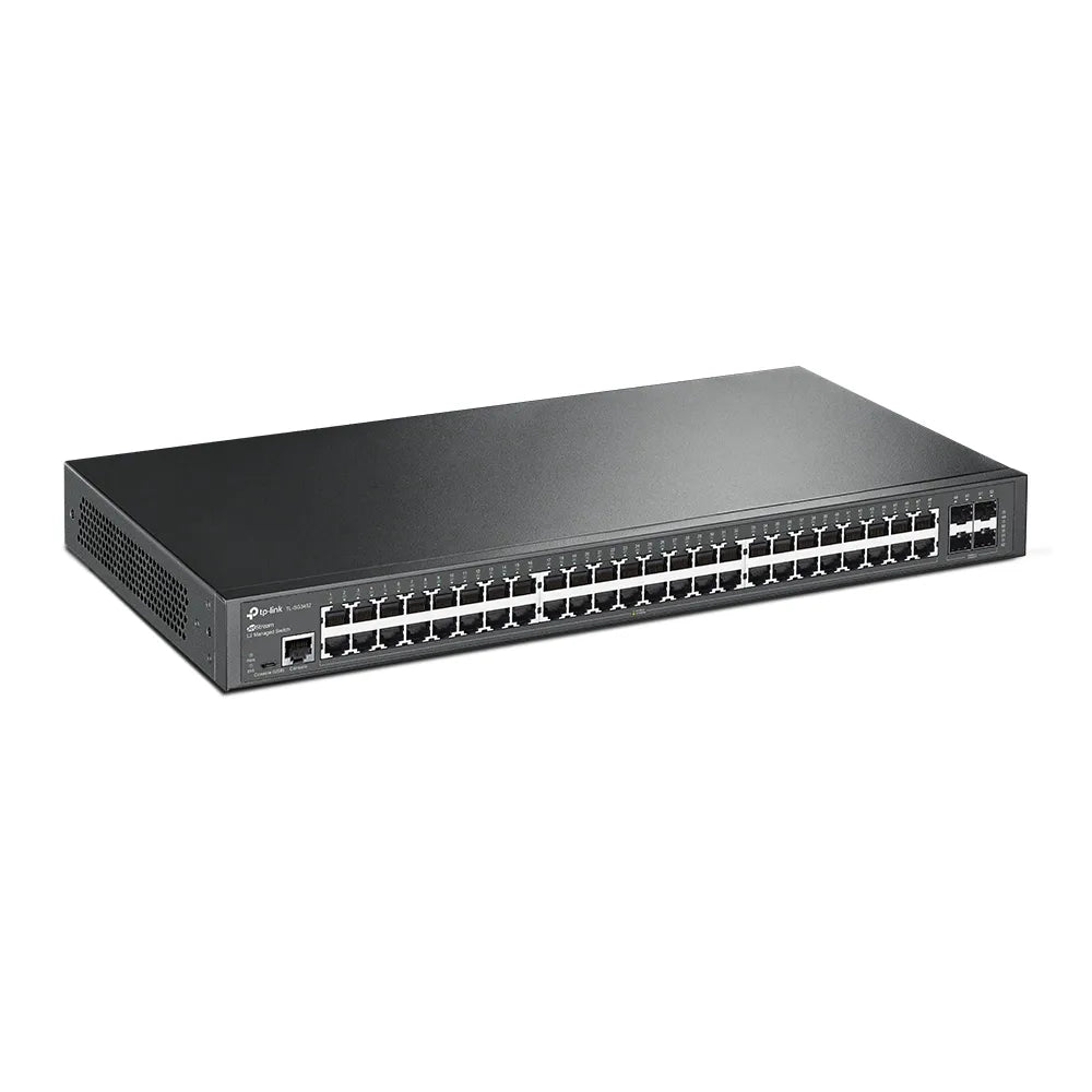 TL-SG3452 - JetStream 48-Port Gigabit L2 Managed Switch with 4 SFP Slots