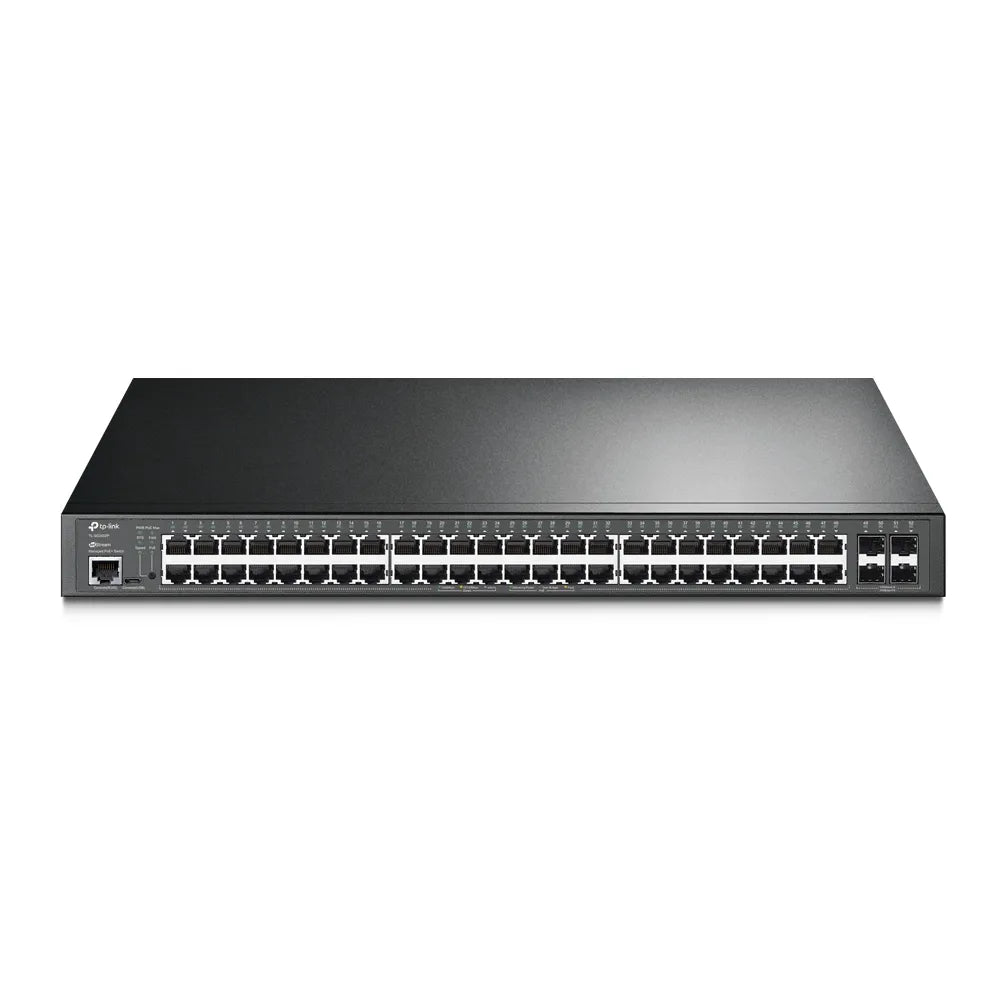 TL-SG3452P - JetStream 52-Port Gigabit L2+ Managed Switch with 48-Port PoE+