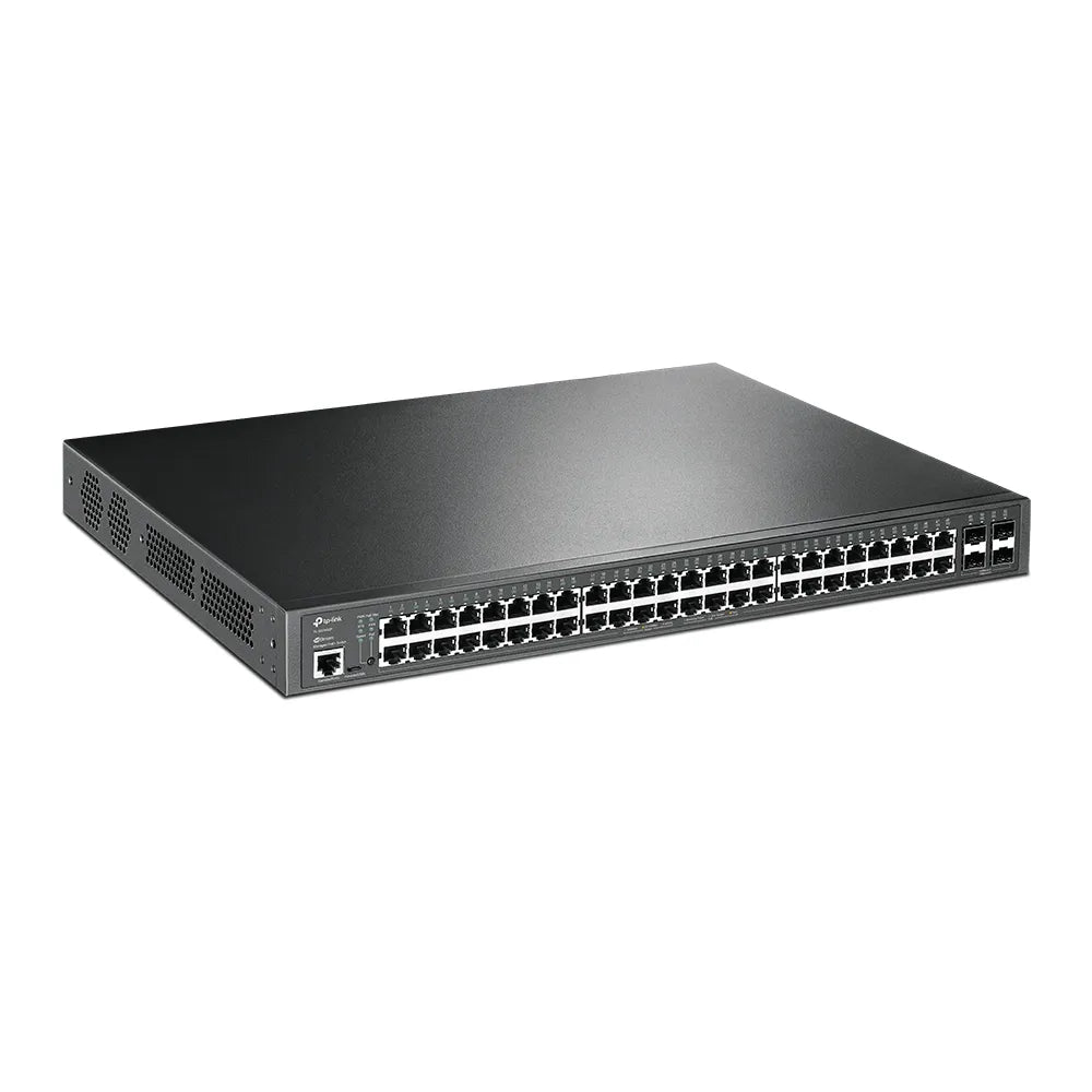 TL-SG3452P - JetStream 52-Port Gigabit L2+ Managed Switch with 48-Port PoE+